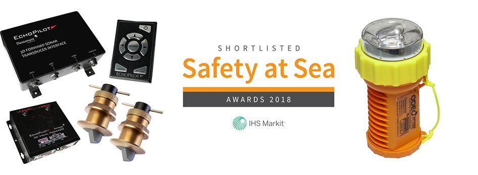 Daniamant is proud to announce that both Daniamant’s EchoPilot 3D Forward Looking Sonar and the ODEO Distress Flare have been nominated for the Best Safety Product of the Year at Safety at Sea Awards 2018.  Read more about the nomination here: daniamant.com/daniamant-nomi…