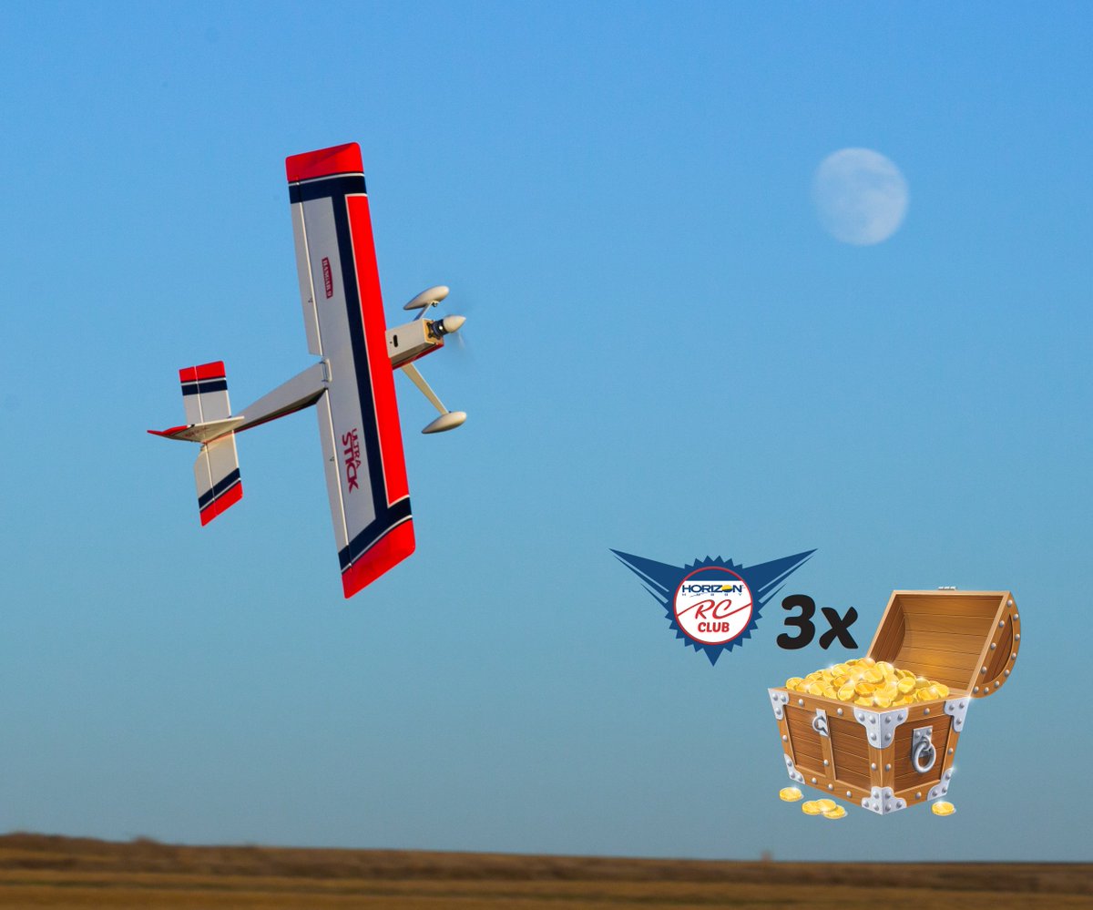 Horizon_Hobby's tweet photo. We are featuring the ever-popular Hangar 9 Ultra Stick 10cc ARF 60" in today’s #TriplePointTreasure!
Order today (06/19) and earn 3x the points towards the #HorizonRCClub PLUS a slick new plane!
Hangar 9 Ultra Stick: https://t.co/JTJKLP0ZqD
Club Info: https://t.co/u4GN5NLL5G https://t.co/O5sZzSGpQF