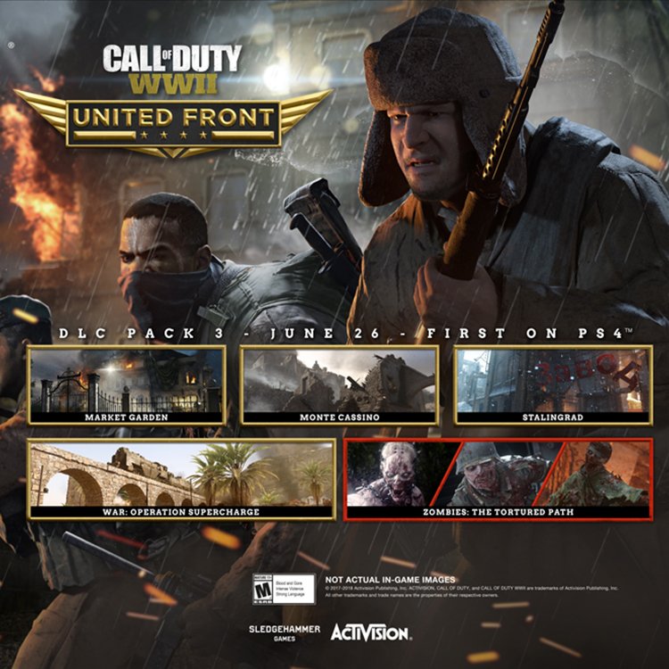 CoD WW2 - DLC 3 UNITED FRONT ANUNCIADA!