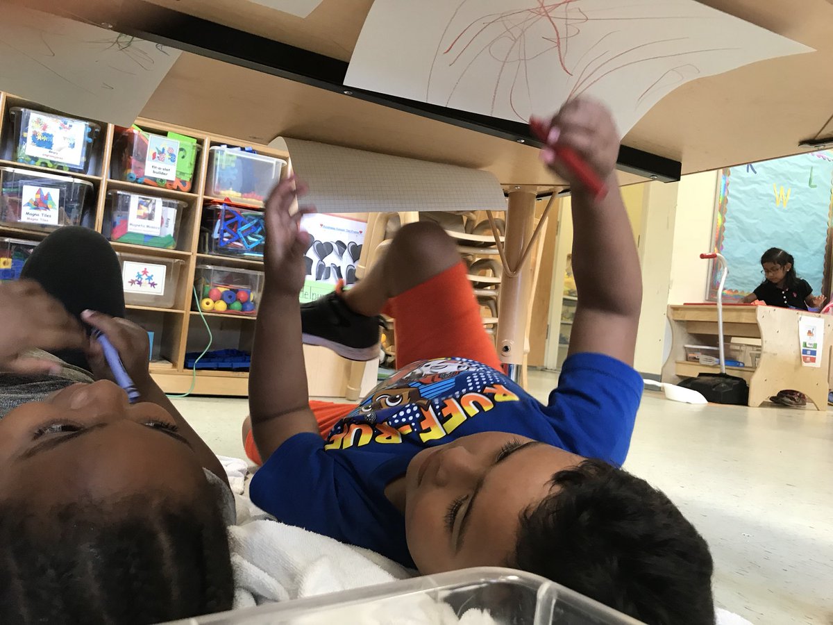 tiffanysorto0's tweet image. Today our Ss were allowed to write under the tables! Ss strengthening their arms and hands by writing and drawing using fine motor skills. #exercisestudy #TMES @KatieOlsen112 @dreamer5634 @TheaJackson8 @APSuperGray @Asbury_ParkSD @Jackson__Lauren