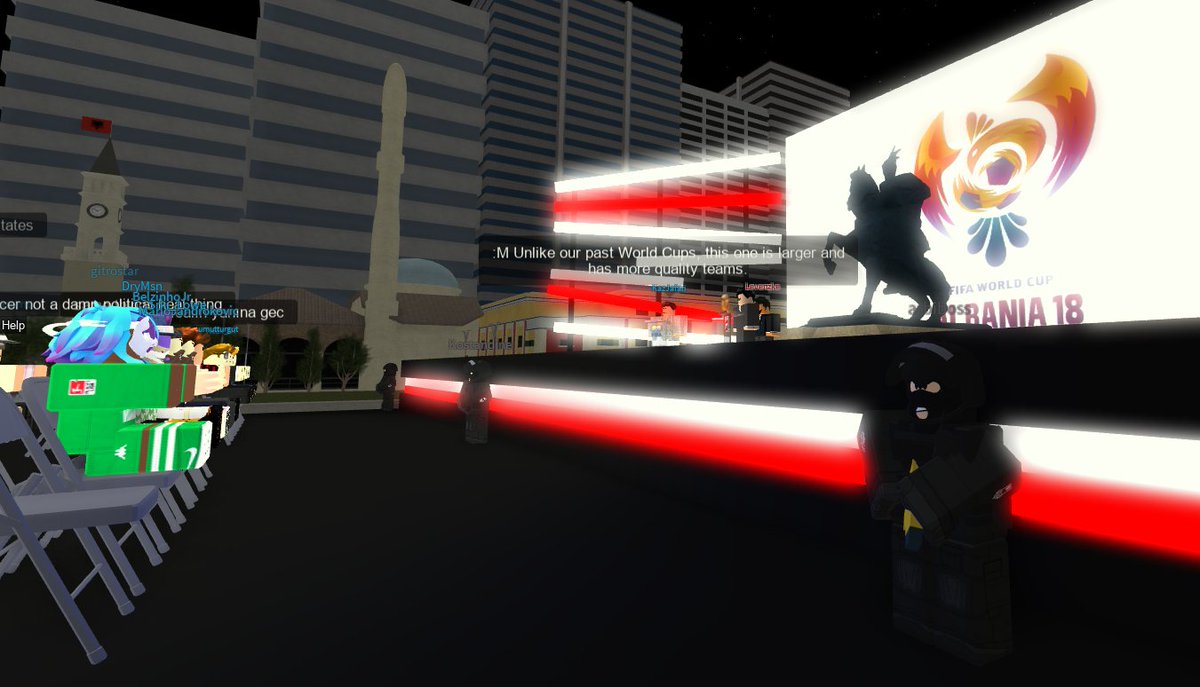 AlbaniaROBLOX's tweet photo. World Cup Drawing party successfully took place in Tirana a few moments ago! https://t.co/WjMBVAzeer