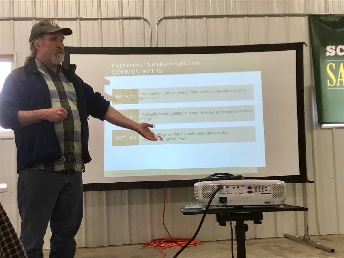 SoildocTony's tweet photo. Terrific overview of the concepts behind #HiddenHalf by @dig2grow as part of #ScienceSpectrum here at #SandyArrowRanch https://t.co/TTGGc2PAG6