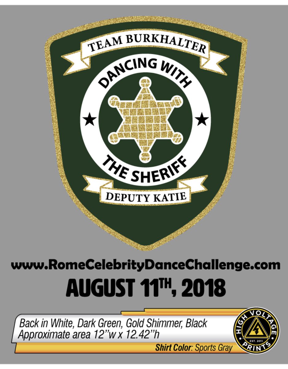 The Sheriff is selling shirts to raise money for the Sexual Assault Center. The shirts are $15 for short sleeves $20 for long sleeves. To order send an email to: teamsheriff2018@gmail.com. We will notify you when shirts are available for pickup at the sheriff’s office. Thank you!