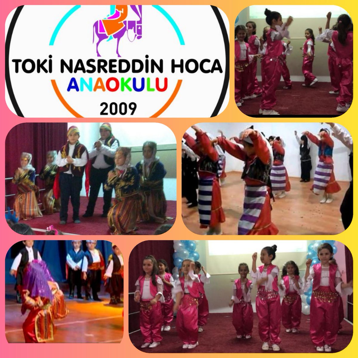 BasAsutay's tweet photo. #farklıyızöğretmeniz Yedi Okul Yedi Bölge Halkoyunları ile Elele projemiz için çocuklarımız bölgelerimize ait halkoyunlarını eğlenerek ögrendiler. Toki Nasreddin Hoca Anaokulu Çorum https://t.co/M9uTWMoqoK