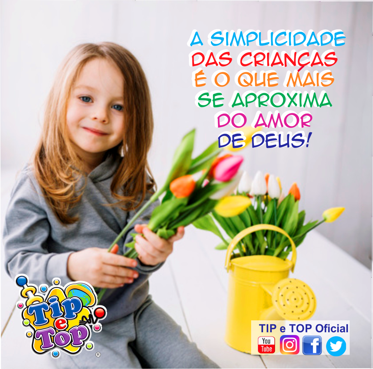 TipeTopOficial's tweet photo. A dupla Tip e Top ama as crianças! Vivem para alegra-la, por isso este post para homenagea-las em sua doçura e simplicidade! Curta nosso canal no youtube: https://t.co/IrbWI5FJJd #tipetopoficial #palhaçostipetop #alegria #música #diversão #jesus #crianças #amordedeus https://t.co/KvhVsjVq1z