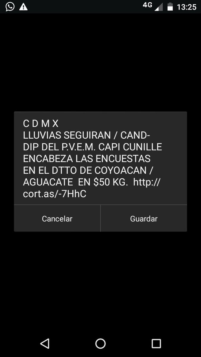 MyReyFromMars's tweet image. Hola @ServicioTelcel  ¿Una pregunta importante están utilizando el Sistema #WEA #CellBroadcast #SMSFlash reservado para Seguridad Nacional @cisenmx para enviar este tipo de noticias? @IFT_MX #Mensajeclase0