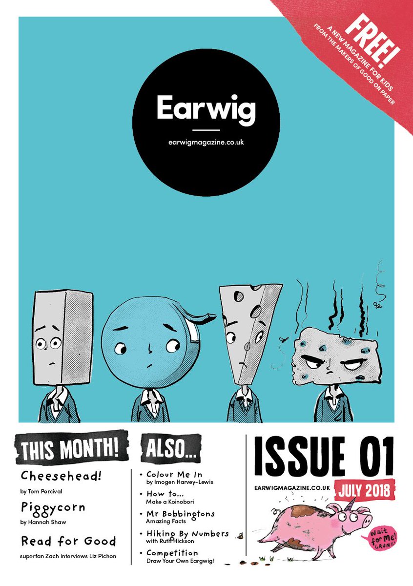 EarwigMagazine's tweet image. Issue #1! Out next Weds! Pick up a copy from @SubRoomsStroud @madeinstroud @fourteenstroud @RandRBookshop @blackbookstroud and many more!! Ft. @TomPercivalsays @HannahWeasel @ReadforGoodUK @ImogenHLewis @ruthhickson...