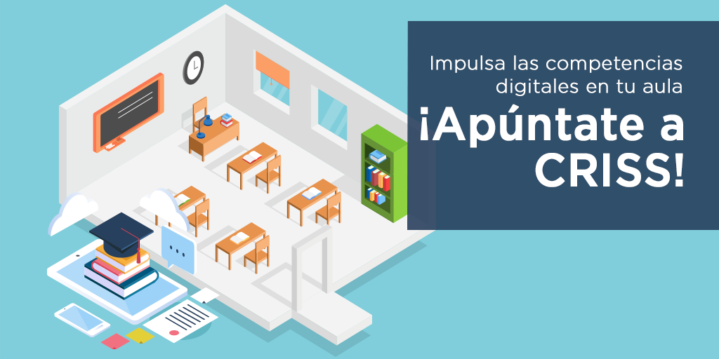 AndConectada's tweet photo. Proyecto @crissH2020 una iniciativa pionera de la UE para impulsar las competencias digitales en el aula ¿Quieres participar? Infórmate aquí: https://t.co/MsttTLE7HJ https://t.co/FiG1bplzeO