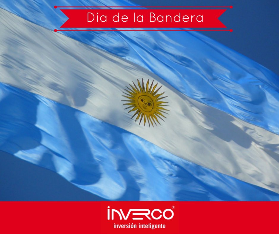 invercosa's tweet photo. Hoy es un buen día para recordar cuánto la amamos 😍: 🇦🇷 ¡Feliz día de la bandera! 🇦🇷 https://t.co/dGtzDbYsHV