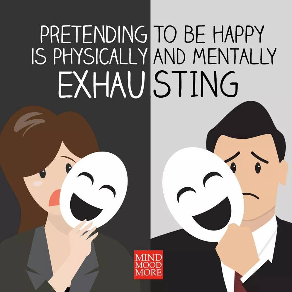 iam_1in4's tweet photo. Mental illness + pretending you don't have it = exhausting https://t.co/sohtKYk7RS