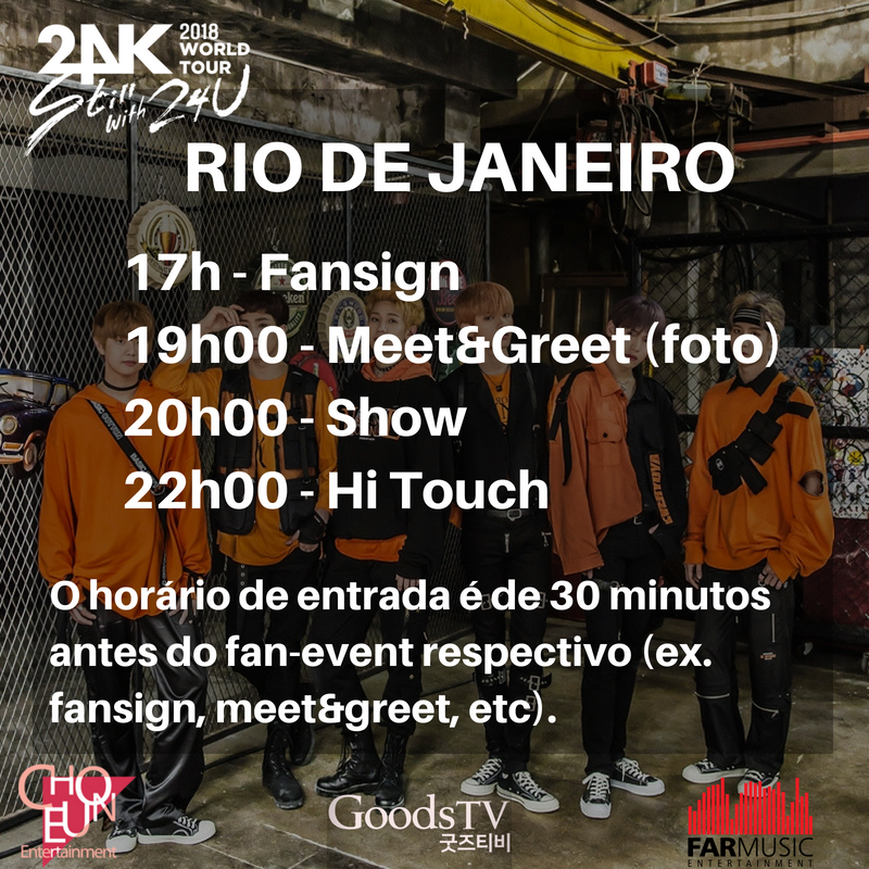 choeun_intbr's tweet photo. 24K BRASIL - HORÁRIOS

Confira os horários dos eventos em cada cidade!

O horário de entrada é de 30 minutos antes do fan-event respectivo (ex. fansign, meet&amp;greet, etc).

Datas: 24/08 - Fortaleza
26/08 - Rio de Janeiro
29/08 - São Paulo https://t.co/55YR6Yy77y