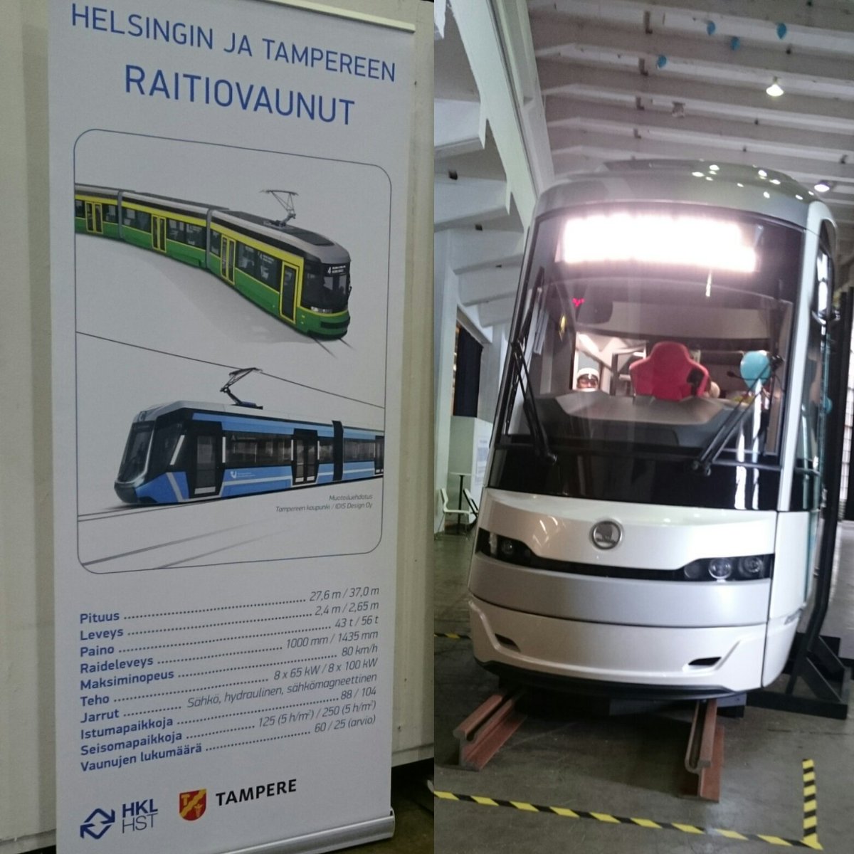 iinasank's tweet photo. Siellä se oli, tynkänä. Sanoisin että #Tampere'elle tulee

HIANOMPI  
#tulevaisuudenratikka #kellohalli https://t.co/frJoE3Kr80