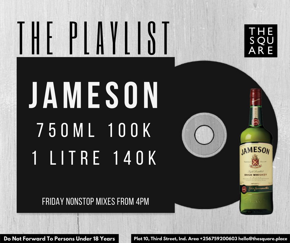 The DJ RPM (@thedjrpm) on Twitter photo On the #Playlist this Friday at The Square with <a href="/thedjbk/">DJ BK (BK+RPM=BPM)</a> + <a href="/thedjrpm/">The DJ RPM</a> = #BPM
<a href="/TheSquarePlace/">π
π·π΄ π
π
π
π°π
π΄</a> <a href="/uber_uganda/">Uber Uganda</a> <a href="/KinayaDigital/">Kinaya</a> <a href="/10YrsOfSwangz/">#BellAllStarConcert</a> <a href="/Simples_Ent/">Simples Ent</a>
#TheSquare #TheSquarePlace #Kampala #Uganda #Rooftop #events On the #Playlist this Friday at The Square with <a href="/thedjbk/">DJ BK (BK+RPM=BPM)</a> + <a href="/thedjrpm/">The DJ RPM</a> = #BPM
<a href="/TheSquarePlace/">π
π·π΄ π
π
π
π°π
π΄</a> <a href="/uber_uganda/">Uber Uganda</a> <a href="/KinayaDigital/">Kinaya</a> <a href="/10YrsOfSwangz/">#BellAllStarConcert</a> <a href="/Simples_Ent/">Simples Ent</a>
#TheSquare #TheSquarePlace #Kampala #Uganda #Rooftop #events