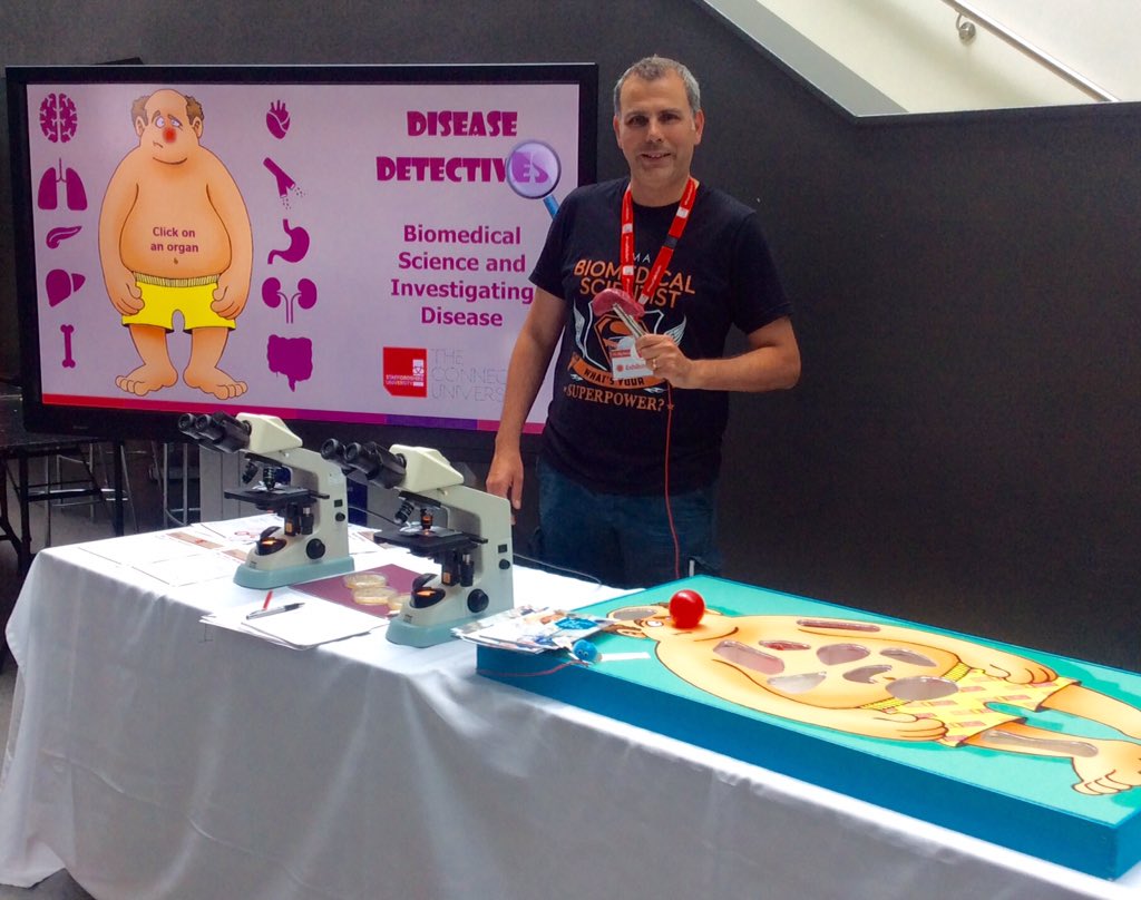 StaffsBMS's tweet photo. What an amazing day @TBB_WMidlands #TBBWM2018 Big Bang Fair @StaffsUni @StaffsLSE 

Spoken to hundreds of young people about the science at the heart of healthcare #BiomedicalScience @IBMScience - some brilliant young minds and future #HealthcareScientists https://t.co/pKATSOQMny