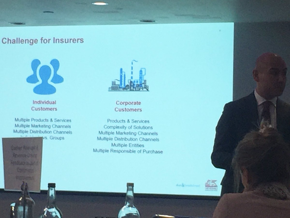 ReutersEventsIn's tweet photo. Towards a full view of retail and corporate customers, with @GENERALI’s Giovanni di Meo and @DnBUS’ Marcus Jemmet,
Afternoon Day 2 at @InsuranceNexus’ Customer Engagement Summit
#makecustomerking #insurtech #digitaltransformation #BigData #analytics #AI https://t.co/8yhnSr5wfQ