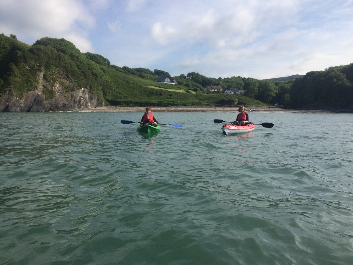 aberfforestbay's tweet photo. Sitting on a train coming back from London, scanning photos from a few years ago - wish I was kayaking now! Love #Aberfforest #Pembrokeshire https://t.co/u5tgysByW0