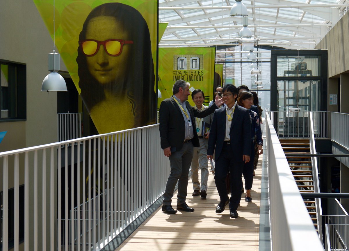 les_papeteries's tweet image. A l&apos;occasion du #AnnecyFestival, de nombreuses délégations étrangères sont venues visiter @les_papeteries.
Retour en image sur les rencontres qui ont rythmé cette semaine riche en émotions.
#lespapeteries #imagefactory #delegations #rencontres