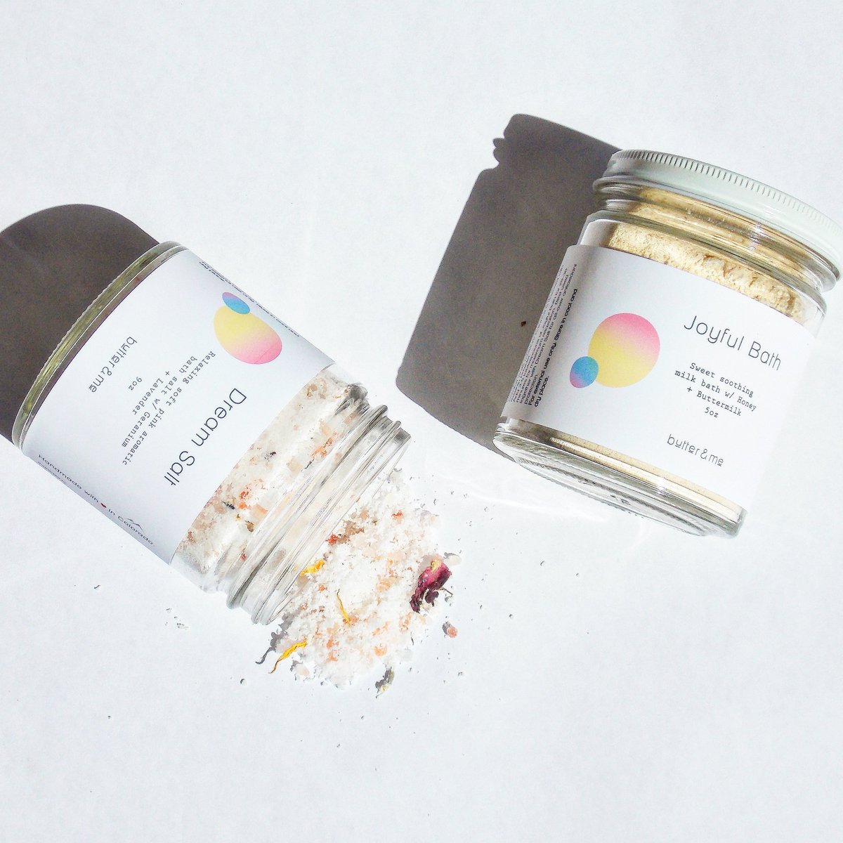 Treat youself in bath time with our bath duo. Introducing Dream Salt &amp; Joyful Bath. Enter our giveaway for this amazing skin treats! Click on butterandme.co to join! 
#giveaway #win #bath #treatyourself #Competition #GiveawayAlert