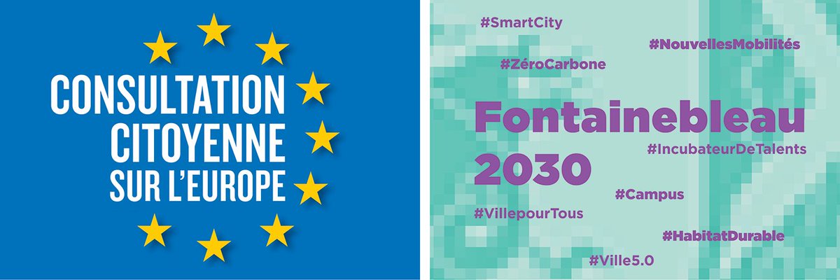 VilledeFbleau's tweet photo. 2 RDV citoyens à #Fbleau
➡️ 20 juin (19h30 - Hôtel de Ville) #ConsultationCitoyenne sur l’#Europe
Avec @fredvalletoux @JBLemoine & Christian Lequesne
@MouvEuropeen_Fr
➡️ 30 juin (10h - théâtre municipal), imaginons #Fontainebleau en 2030
#Démocratielocale https://t.co/e64MJZ8mNV