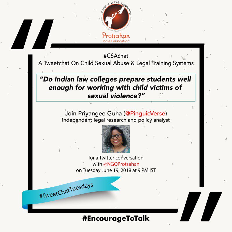 NGOProtsahan's tweet image. We'll begin in another 10 mins with tonight's edition of #EncourageToTalk series with @PinguicVerse 
Stay tuned #CSAchat