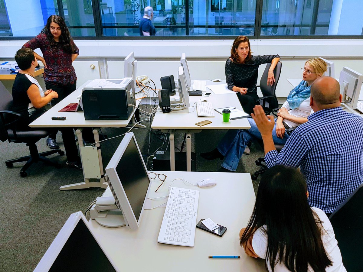 newsbridge_hlt's tweet photo. Earlier today, we had more @DeutscheWelle folks take #newsbridge_hlt for a spin. It's hard to overemphasize the importance of user testing. "I think it's a pretty cool platform, but..." -- we're listening! https://t.co/aDeZNiKNMp
