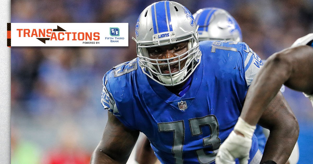 Browns's tweet image. We've signed OL Greg Robinson and waived OL Rod Johnson

Details » brow.nz/wGdsIV