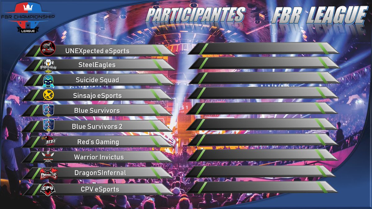cuentafbroff's tweet photo. 🏆FBR LEAGUE🏆

🔰Os presentamos a los 10 primeros participantes🔰

🤔Todos llegan con ganas de llevarse el trofeo a casa, estará el ganador en esta lista?

📥Todavía nos quedan inscripciones!

https://t.co/9rWtLnQ87U https://t.co/l4DFwNrKj2