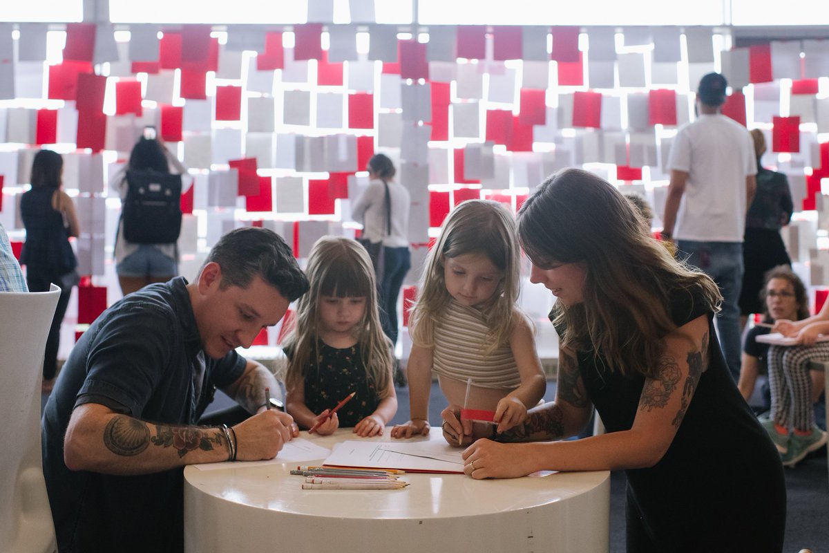 ToFutureWomen's tweet photo. Join us Thursday-Sunday 10am-6pm at @smithsonian Arts &amp; Industries Building for the #tofuturewomen activation of #ByThePeople c/o @HalcyonInspires. And mark the first day of summer with, Solstice Saturday, museum open until midnight! https://t.co/oAAzdeQJbg