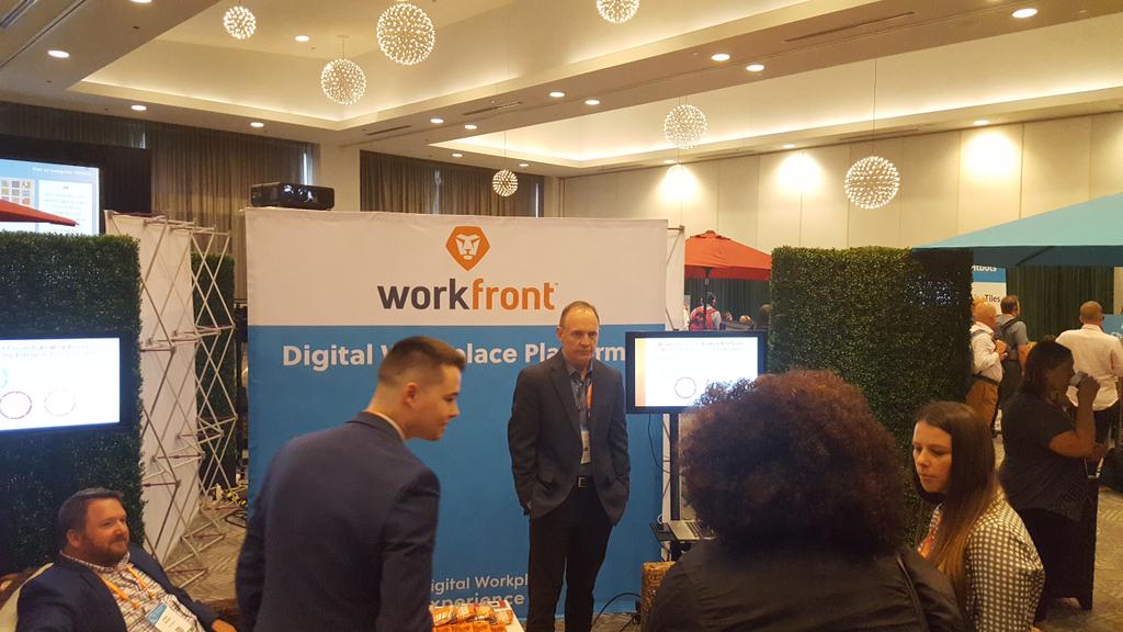 BrysonDD's tweet image. Excited to be at #DWX18 with @workfront! Come by the innovation garden and learn how to #TransformYourWork with a modern work management platform.
