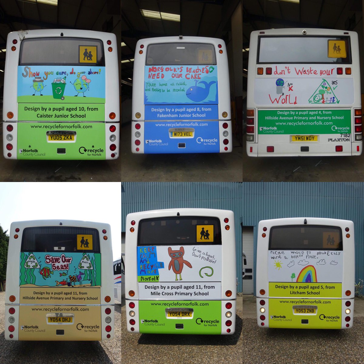 Norfolk Recycles (@norfolkrecycles) on Twitter photo RT: @NorseCS We cannot wait to drive around the winning results from this @recycle4norfolk #competition with help from <a href="/hillsideavenue3/">Hillside Avenue</a> <a href="/MileCross/">Mile Cross Primary</a> <a href="/LitchamSchool/">Litcham School</a> @caisterjunior @fakenhamjunior
And here they are... RT: @NorseCS We cannot wait to drive around the winning results from this @recycle4norfolk #competition with help from <a href="/hillsideavenue3/">Hillside Avenue</a> <a href="/MileCross/">Mile Cross Primary</a> <a href="/LitchamSchool/">Litcham School</a> @caisterjunior @fakenhamjunior
And here they are...