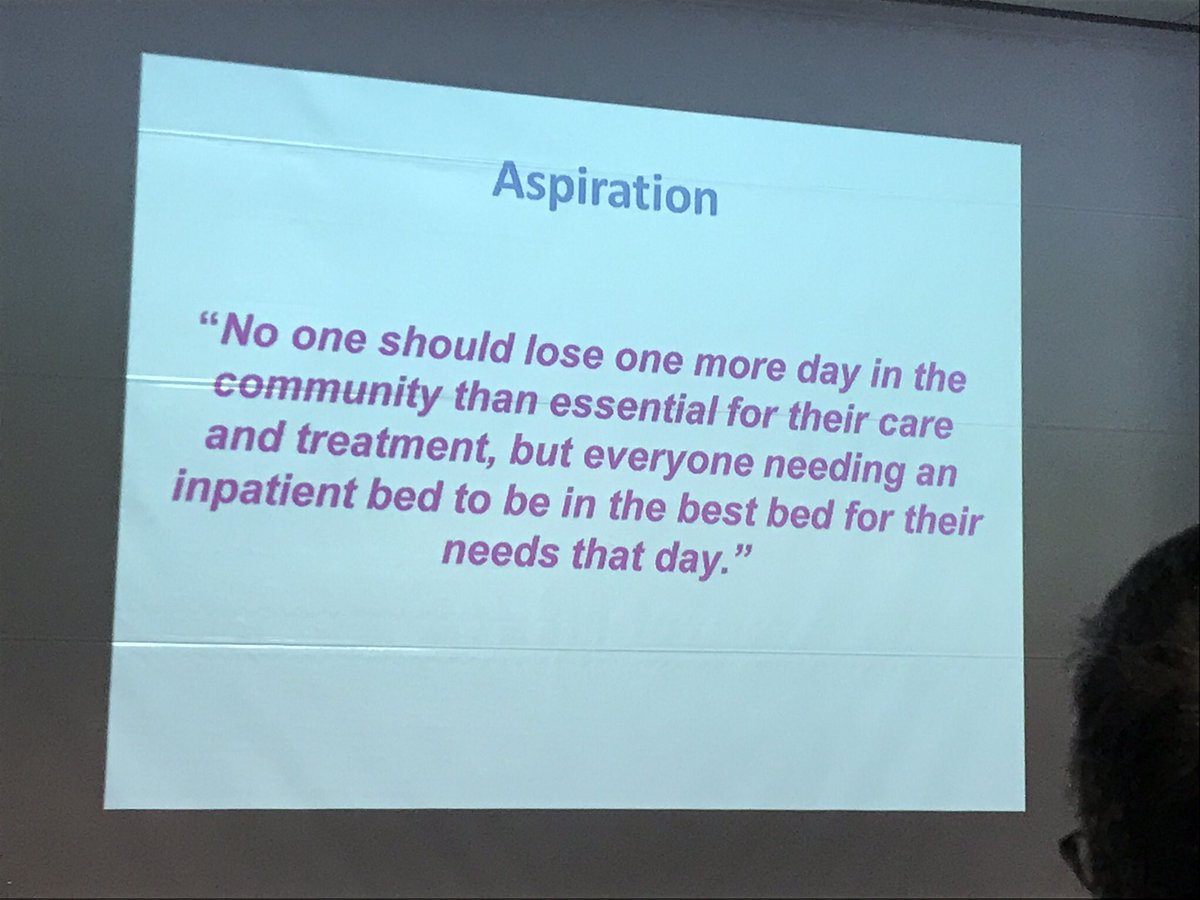 Thanks @clair10199533 for sharing this aspiration from <a href="/cwpnhs/">Cheshire and Wirral Partnership NHS FT</a> - the commitment to eliminate acute out of area placements aims to make this a reality everywhere @Psychautismcham <a href="/BobbyPratapMH/">Bobby Pratap</a>