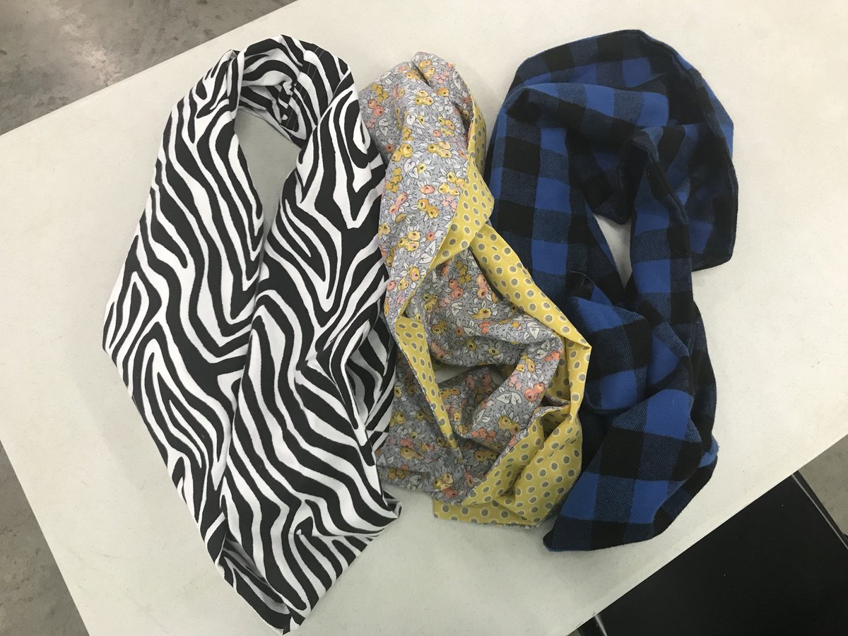 ma_ma_pete's tweet photo. Creating original designs & infinity scarves today at #ExpressYourself !! Megan and Colleen teach w/ technology making appliqués and then I’ll be teaching them about making coordinated infinity scarves to complete their projects! #PolkCounty4H #40DaysOf4HFun #STEAM #NE4H https://t.co/Ns3wbGu6ke