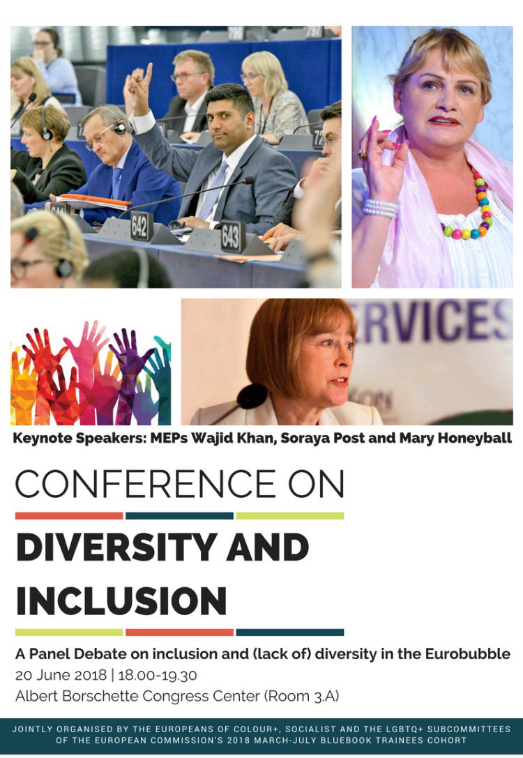 #brusselsbubble who is going to this #diversityandinclusion event ?
