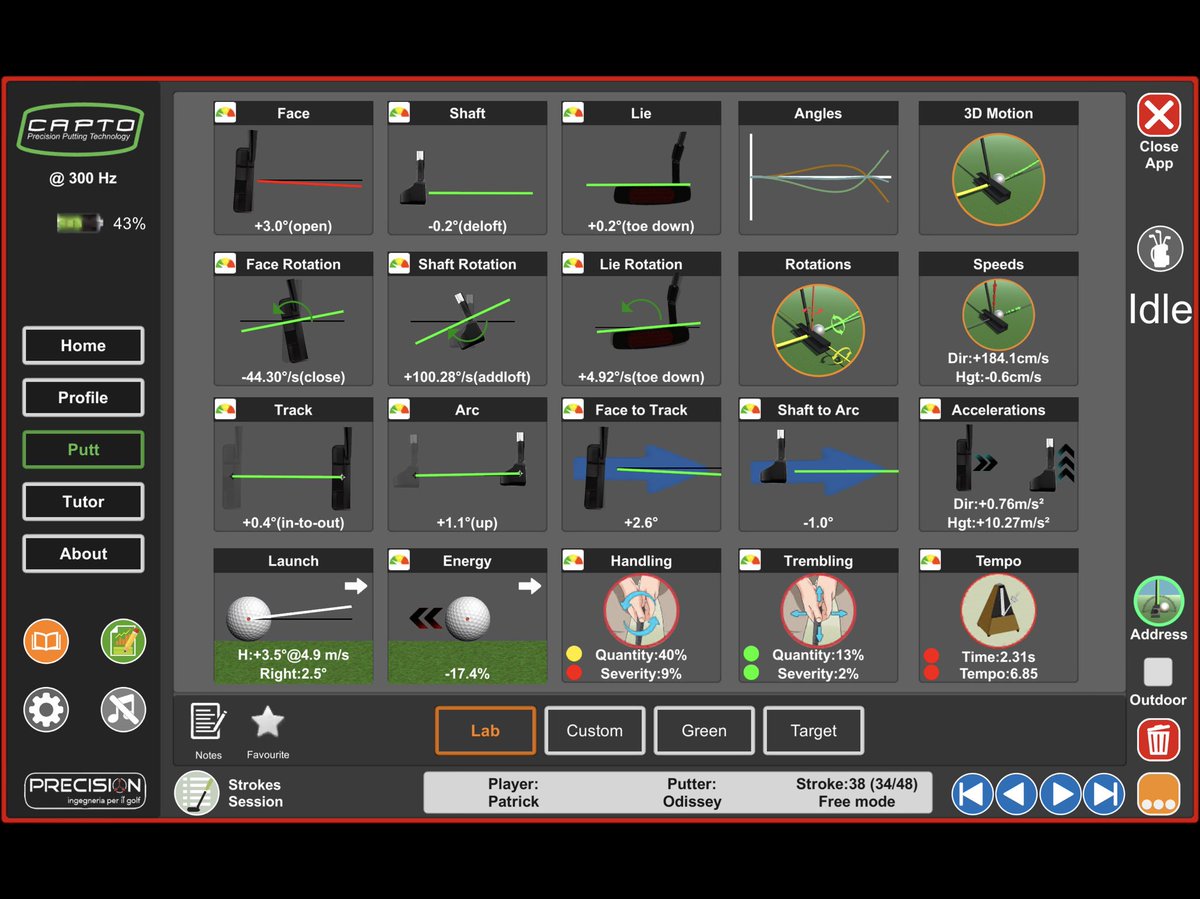 dbprogolf's tweet image. Before ——&amp;gt; After! #putting #puttinglesson #DB #dbprogolf #capto