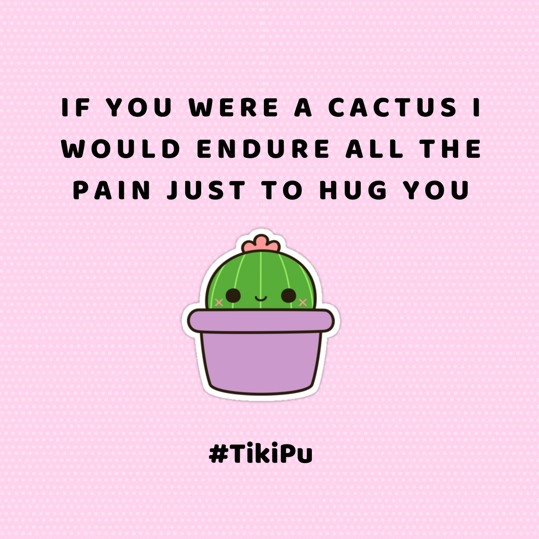 TikiPuForYou's tweet photo. I'd love you even if you were a little prick. π΅ #CactusHumor https://t.co/HnQURqG9Ye