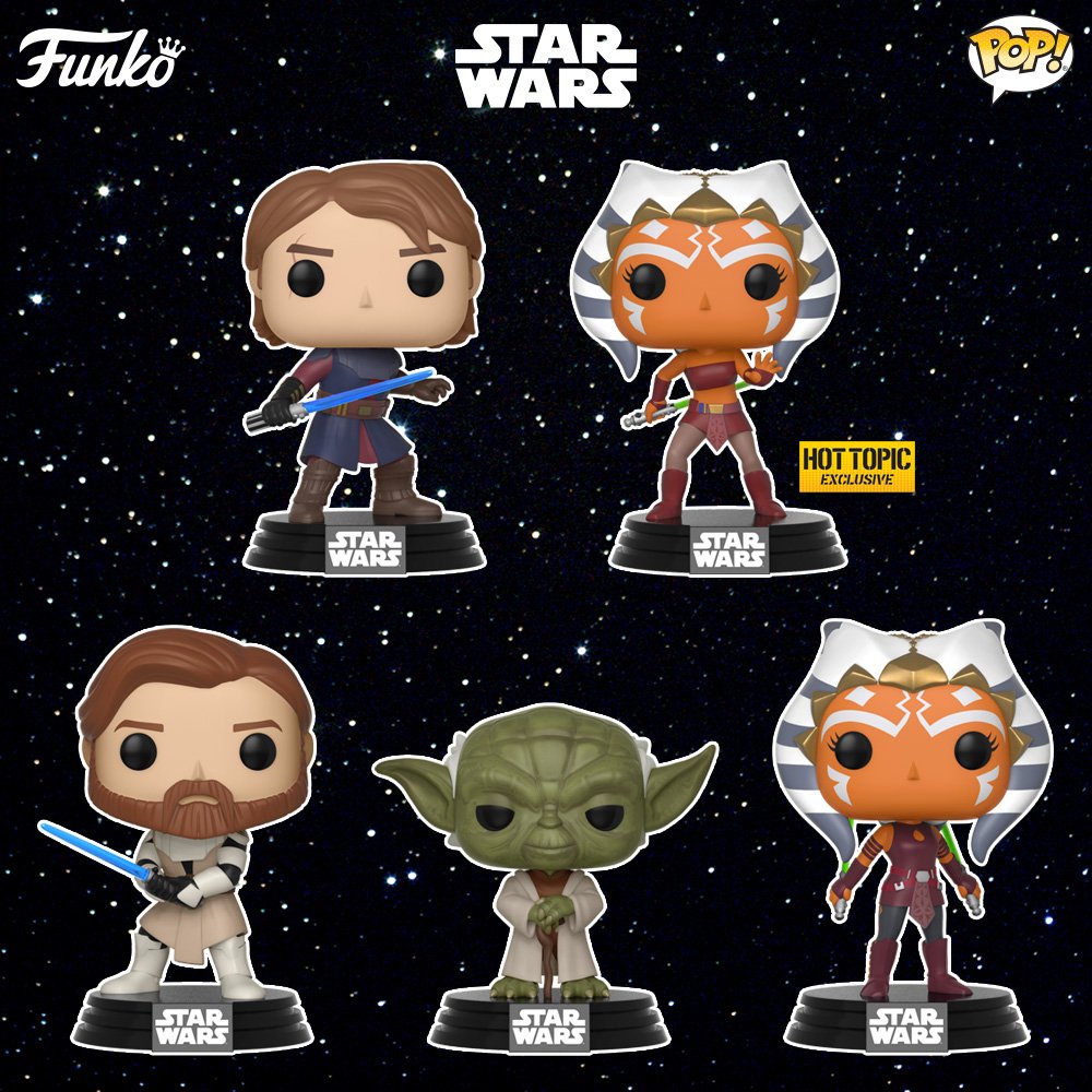 OriginalFunko's tweet photo. Coming Soon: Star Wars: The Clone Wars Pop!
https://t.co/UL0ALJic9B https://t.co/qKSsdAoquo