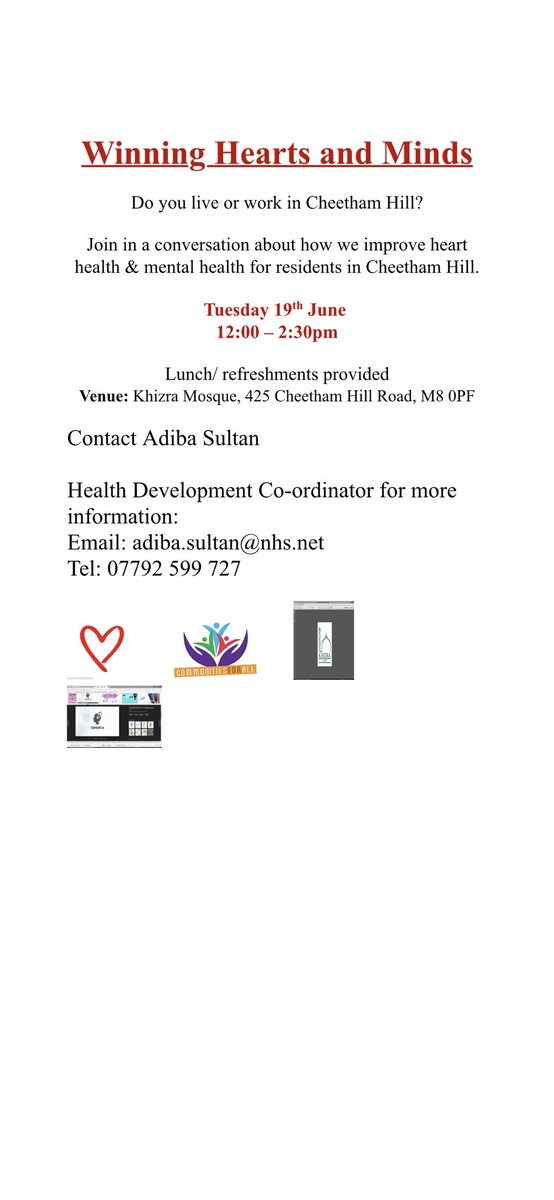 Communities4All's tweet photo. @HealthyMcr #whwm @khizramasjid  good turn out for and very productive consultation. https://t.co/7O85GKNvNy