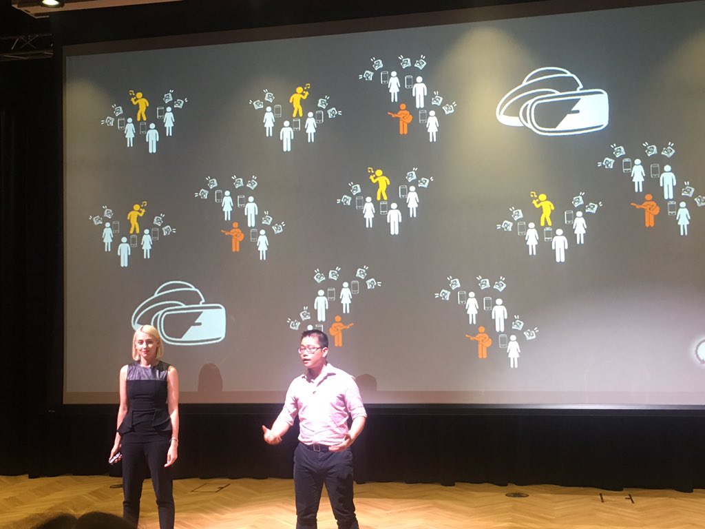 The future is @memento_VR the Instagram of Virtual Reality #kings20 #tech