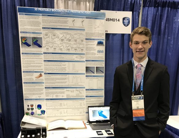 GlideWear's tweet photo. Did you see this @PioneerPress article about an 11th grader who invented a prosthetic foot for his science fair project? #mn #3Dprinting https://t.co/fLpBA7vQbV https://t.co/PEw359C9Ae
