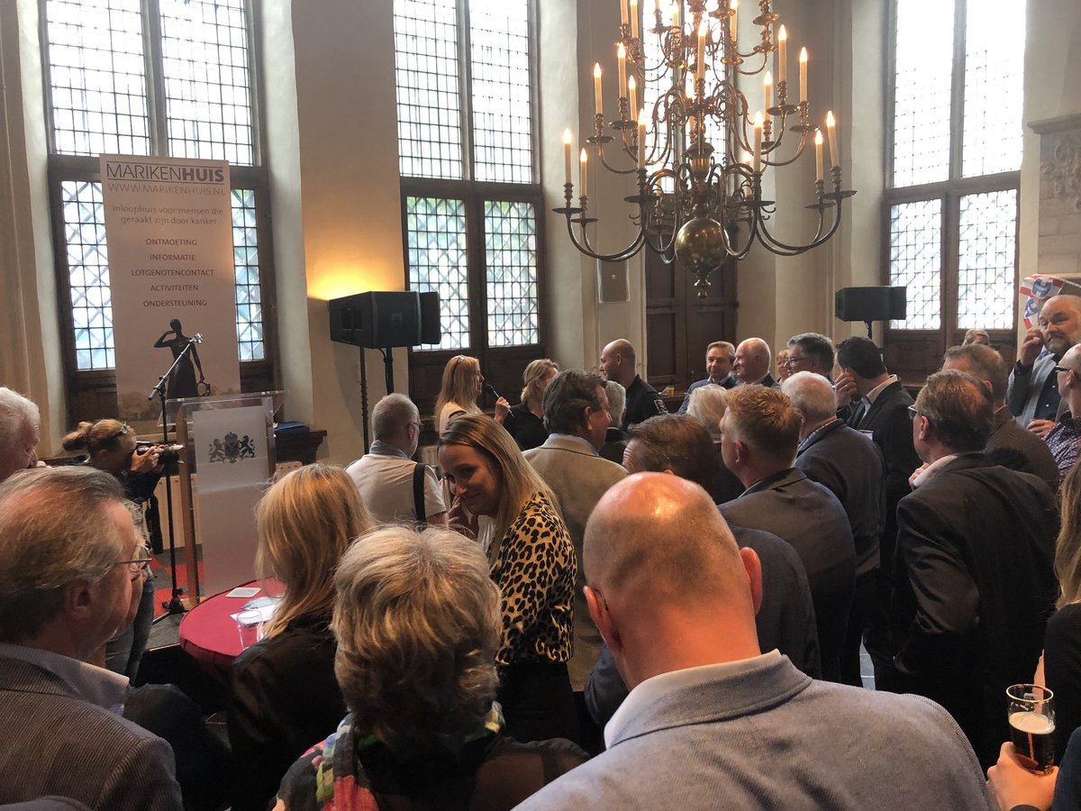 JeroenterWeeme's tweet photo. Drukke opkomst bij event @osrn  #Haringparty 2018 in @gem_Nijmegen gemeentehuis https://t.co/RBILhGevW8