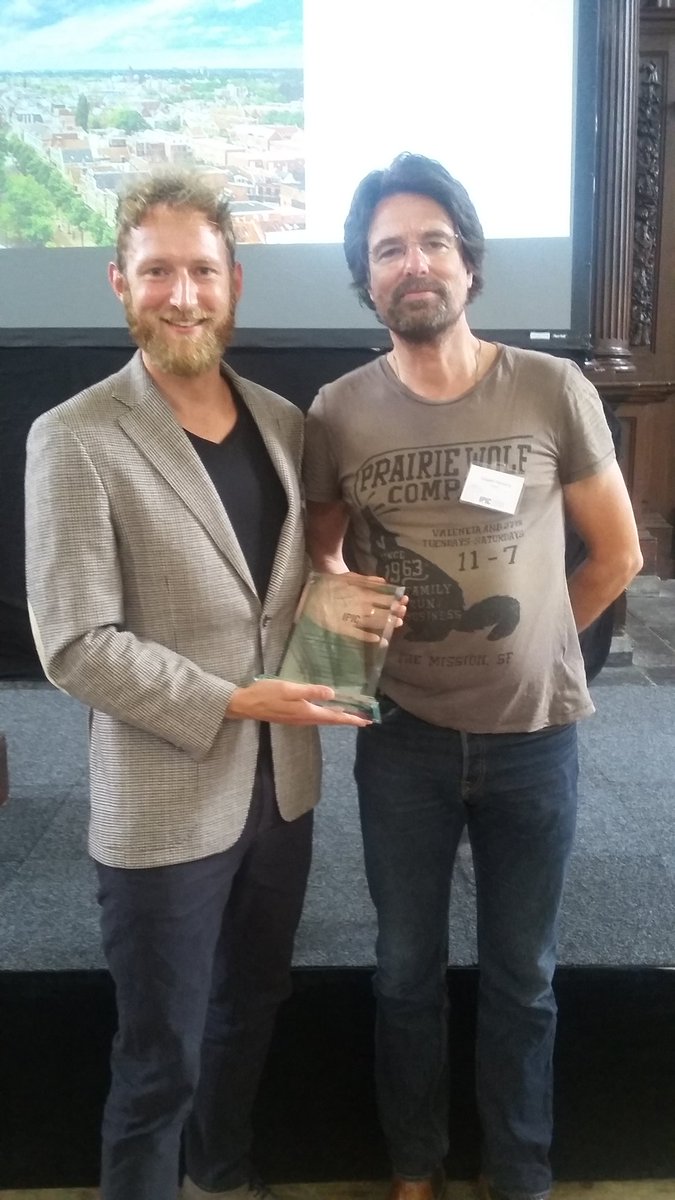 DubistrBlog's tweet photo. Awesome! We've won the #startup award at @ipic2018 ! Great honour!
#foundedingroningen https://t.co/vrVIn6RPXE