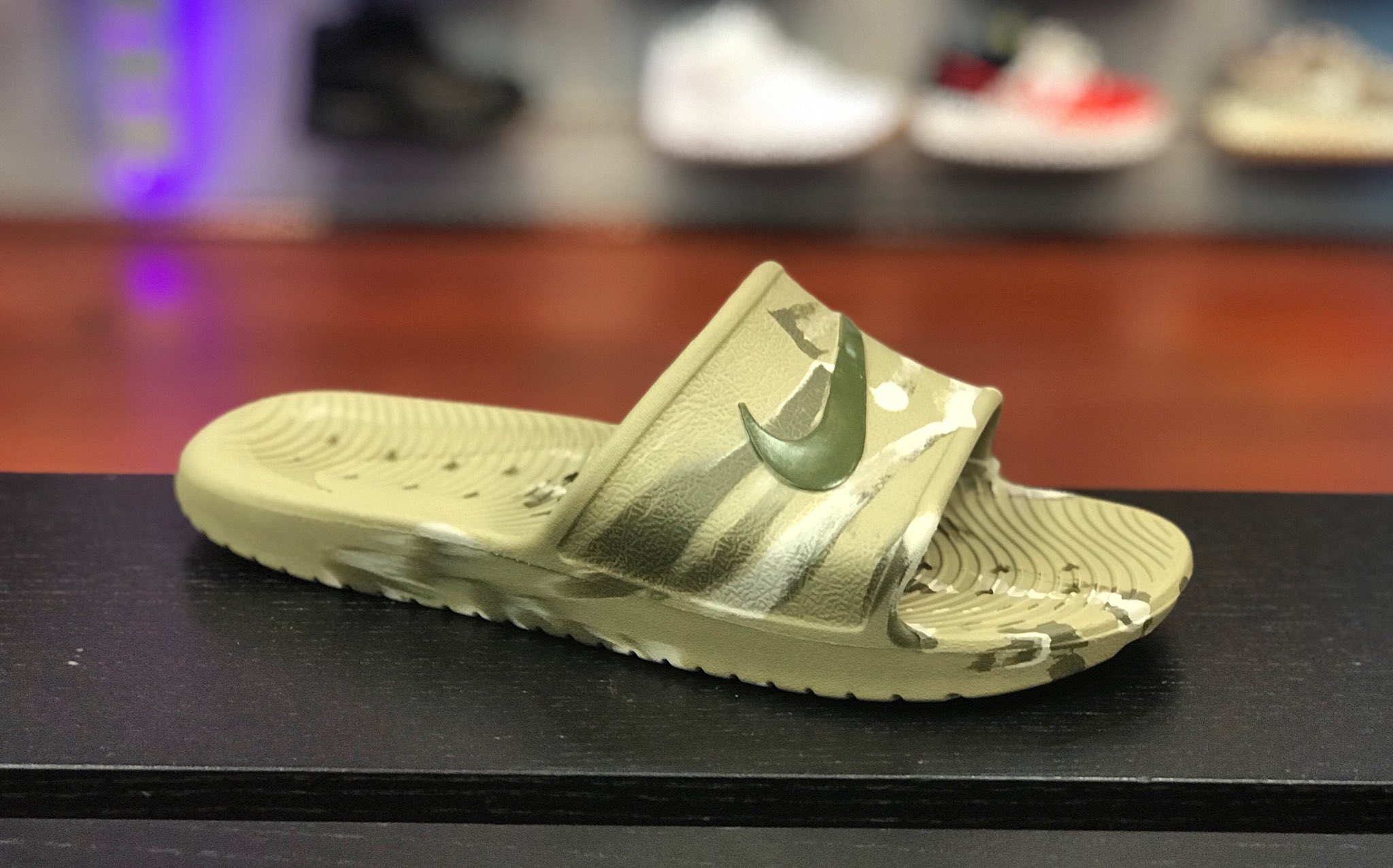 Men's nike kawa marble shower sport slides sales
