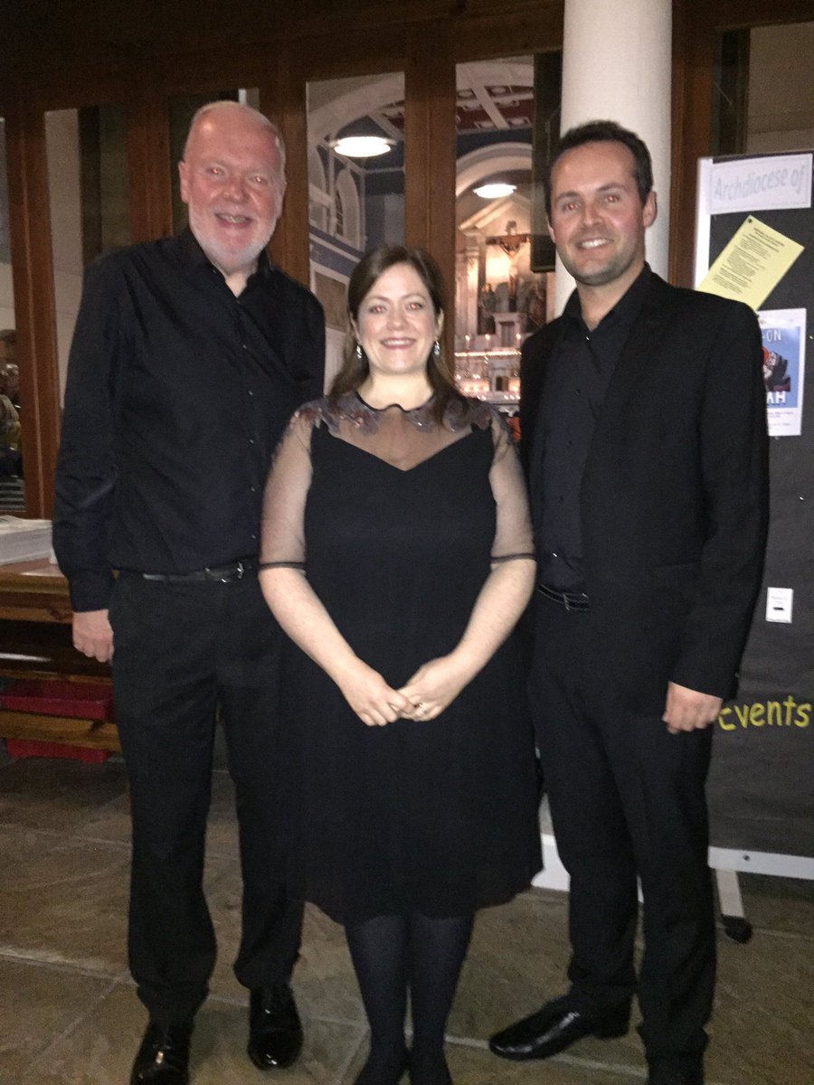 SancteAndrea's tweet photo. Here is our MD @orbisfactor pictured with #Soprano @RoboGilly and #Baritone @sdpwebster they will be reunited on Saturday @CanongateKirk for #Brahms https://t.co/PKsoz7az6i