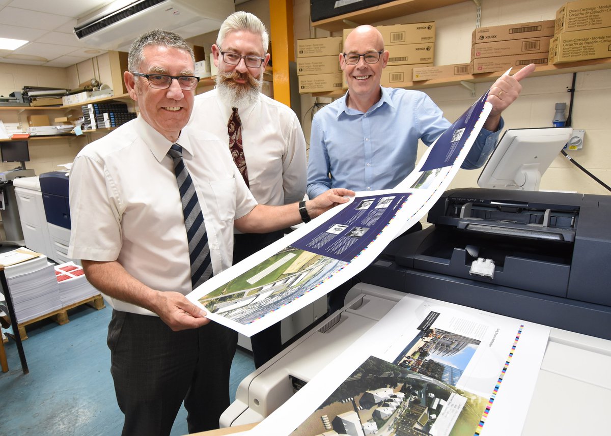 We now #print high quality A4 landscape brochures &amp; documents efficiently, cost effectively and on a broader range of #paperstocks thanks to our brand new #digitalprinting press! Get in touch to find out more about our new #digital offering bit.ly/2M6xZ6v #yorkprinters