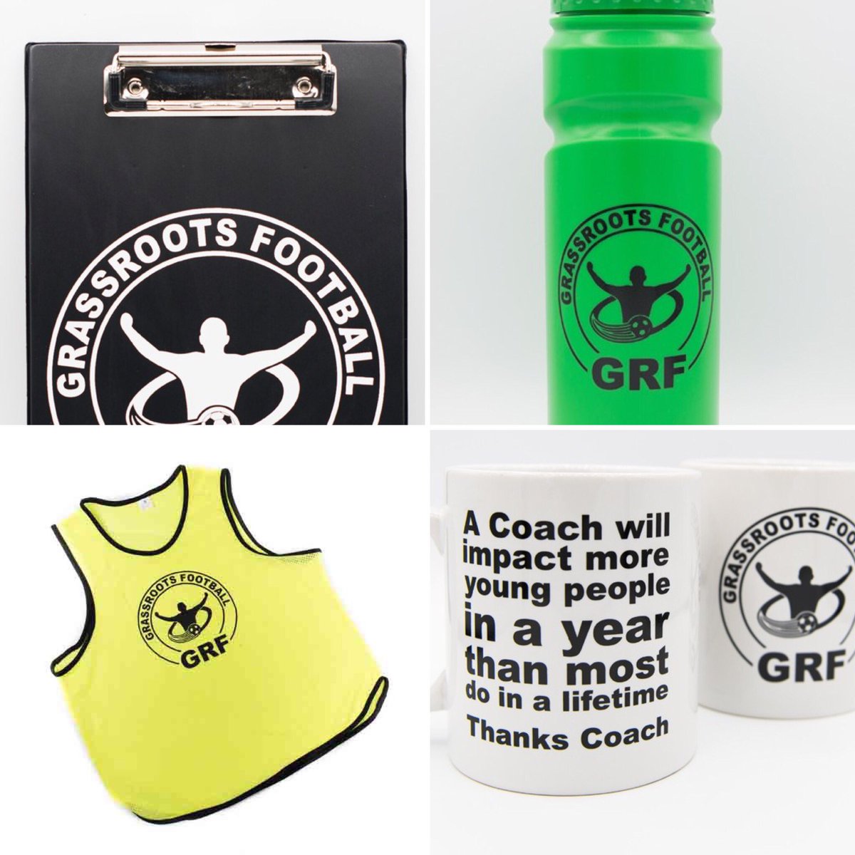 RT &amp; FOLLOW to Enter

Grassroots GIVEAWAY

Anyone fancy all this for their team?
• 10 Bibs
• 10 Bottles
• 1 Coach Mug
• 1 Matchday clipboard

Winner will be selected at random tommorow 20th of JUNE 2018 from entrants on Facebook and Twitter.