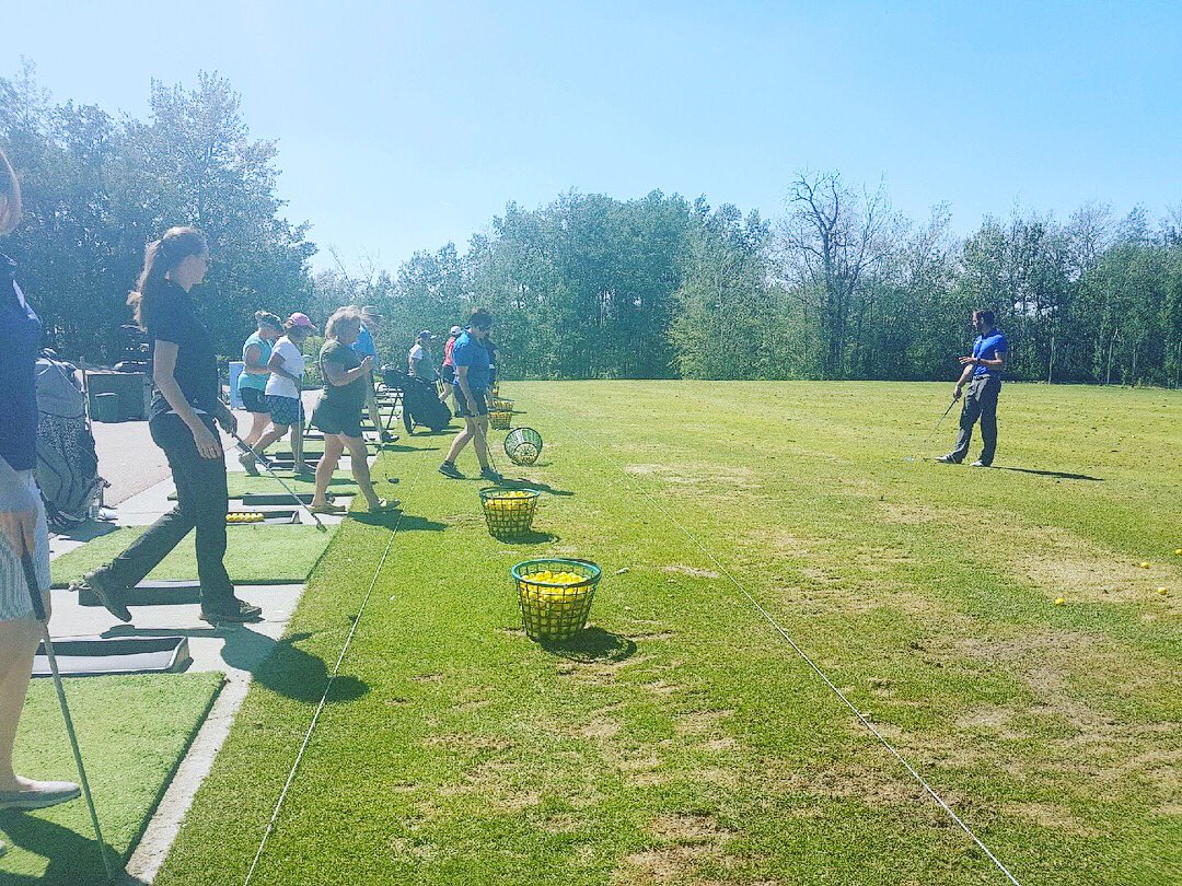 BelvedereGCC's tweet image. Yesterday our staff enjoyed a golf lesson out at the range taught by Jeff Chapman and Belvedere Pro, Brent Chapman! #belvederegcc #whyibelong #lovewhereyouwork