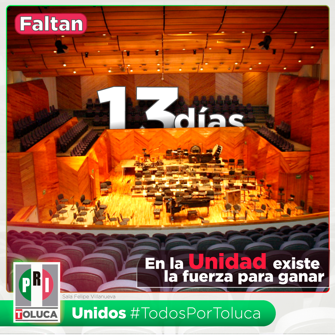 PRIToluca2018's tweet photo. En la Unidad existe la fuerza para ganar!! #TodosPorToluca https://t.co/nwxLqpL8Ik