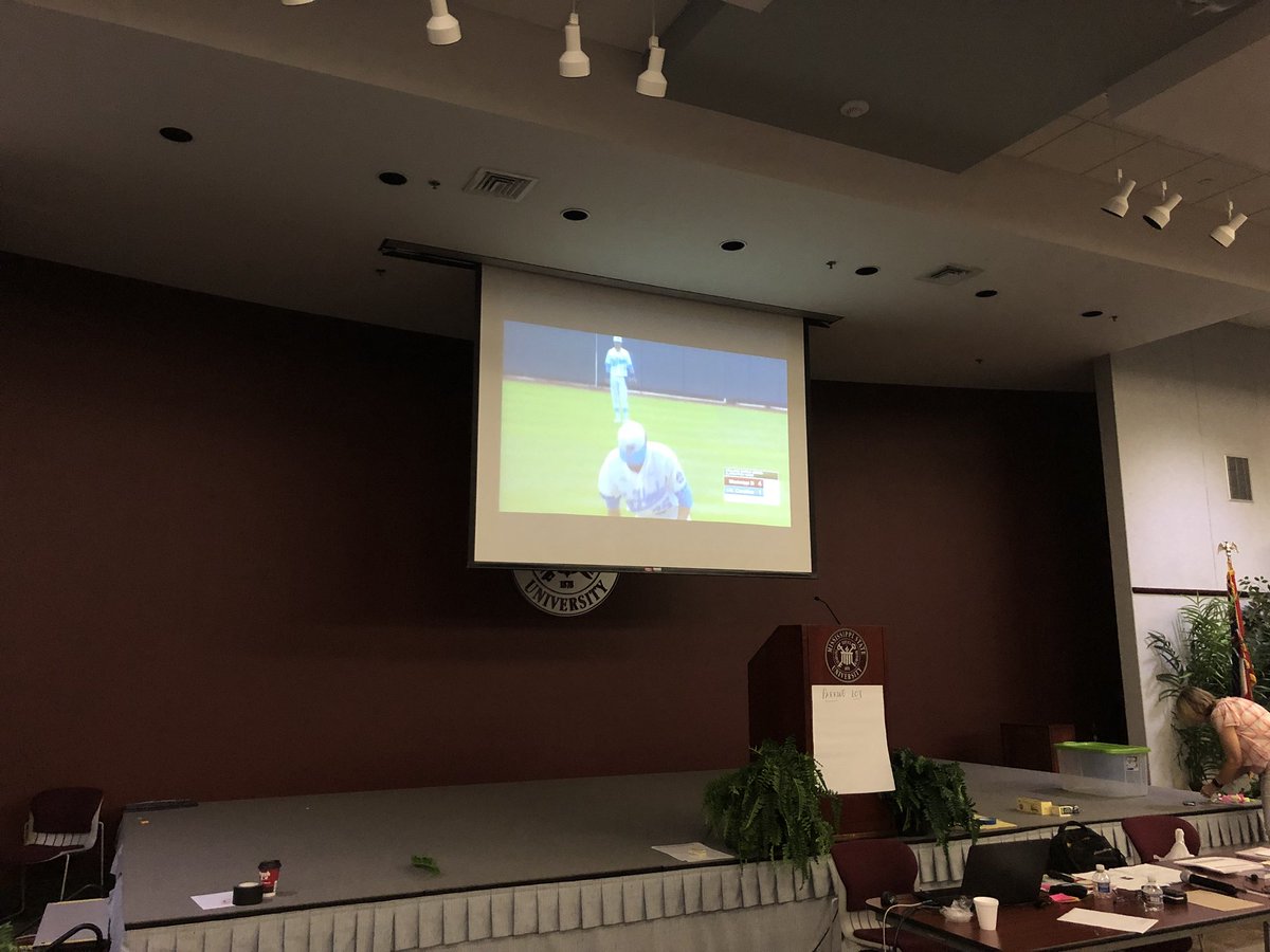 KatieWhite426's tweet photo. Watching the game during our lunch break in Meridian, Mississippi. #designinfive #learnerneeds #atAssess https://t.co/NW2xK614qs