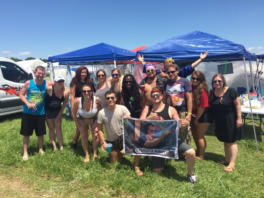 JHoff_22's tweet image. The Stugotz Army did it’s second tour at Firefly music festival this weekend, how bout that? @Stugotz790 @LiveAtFirefly @LeBatardShow @MichaelRyanRuiz #firefly2018 #StugotzArmy