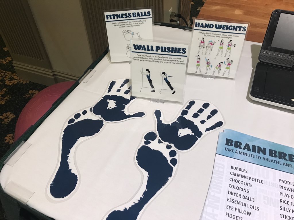 BMcDubb1's tweet image. I love that this conference includes a brain 🧠 break station #TISC2018 @misszeisler You’d love this. @AngMcD We should do this at Quantum.